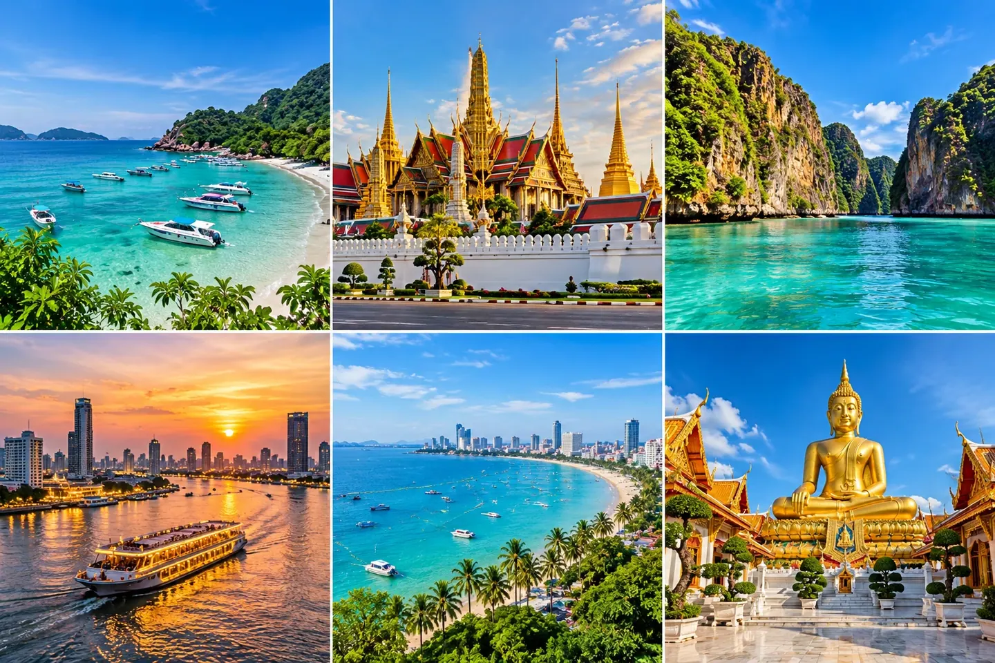 Beautiful Thailand: Pattaya & Bangkok Getaway