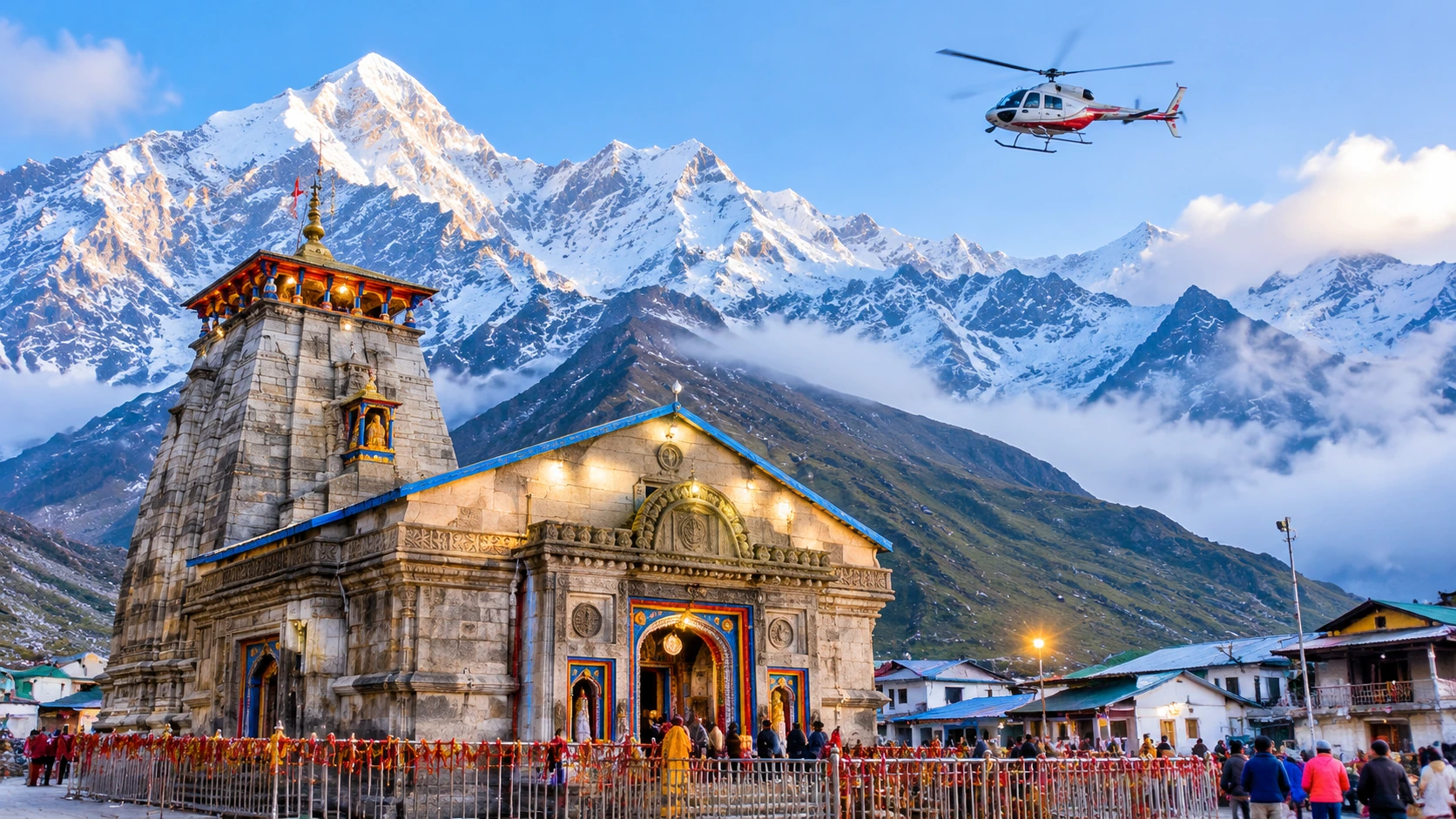 Char Dham Yatra by Helicopter – 5 Nights / 6 Days Premium Himalayan Pilgrimage